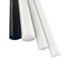 Plastic Extrude Black and White Pom Rod